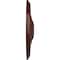 Ekena Millwork Athens Ceiling Medallion (Fits Canopies up to 3 5/8"), 26 1/4"OD x 3 1/4"P, Brushed Mahogany CM27ATBMF - alternate 2
